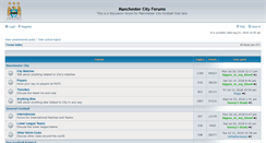Desktop Screenshot of mancityforum.co.uk